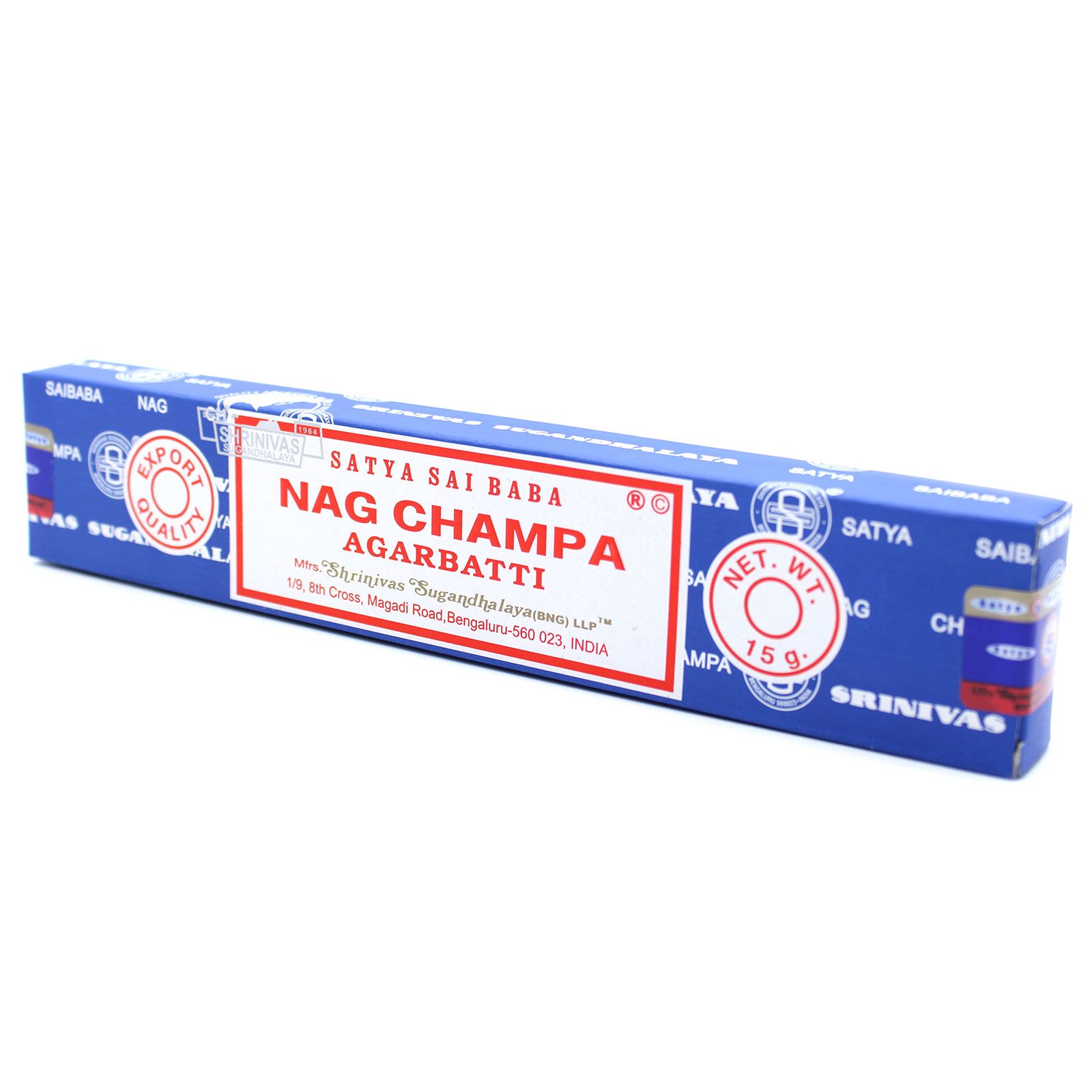 Incienso Nag Champa 15g